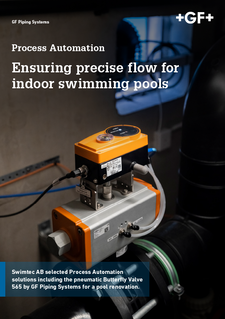 Precise flow for indoor swimming pools